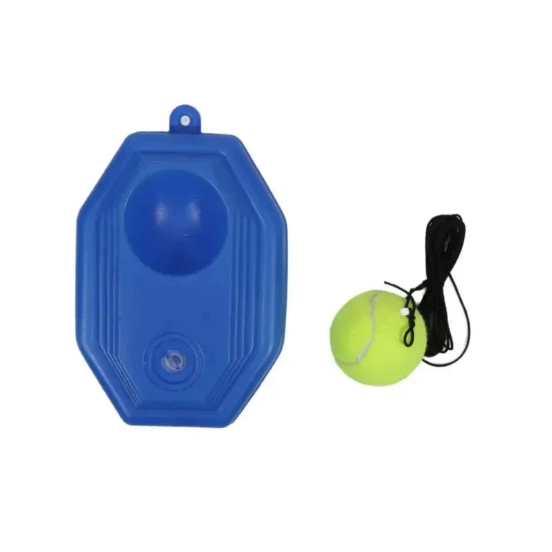Set Allenamento Tennis Individuale con Base e Corda Elastica – Trainer Rimbalzo Tennis